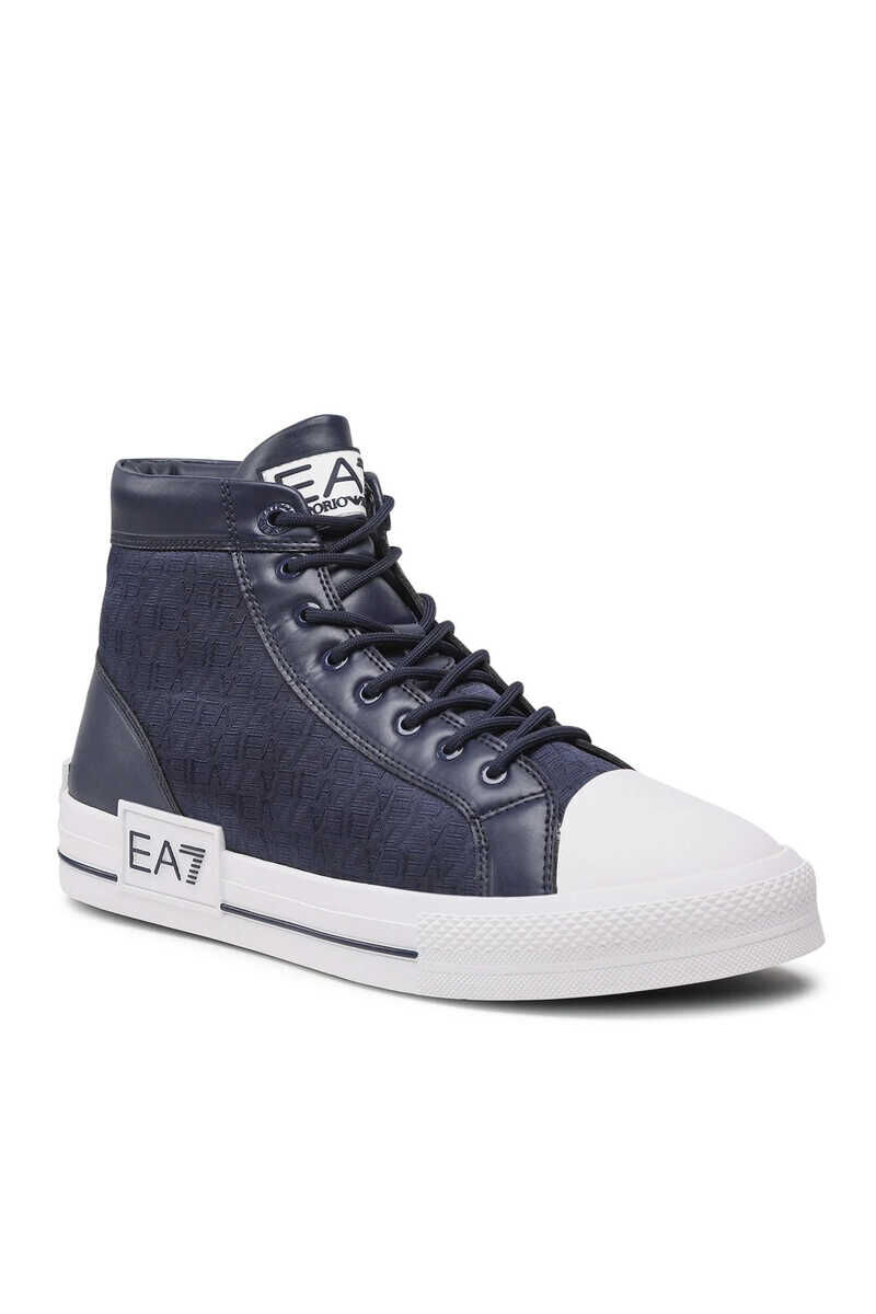 Emporio Armani Erkek Yarım Bot Sneaker - 1