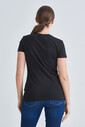Emporio Armani Kadın Bisiklet Yaka T-Shirt - Thumbnail