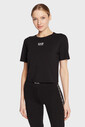 Emporio Armani Kadın Crop T-Shirt - Thumbnail