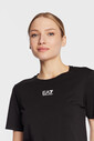 Emporio Armani Kadın Crop T-Shirt - Thumbnail