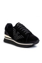 Emporio Armani Kadın Kadife Sneaker - Thumbnail