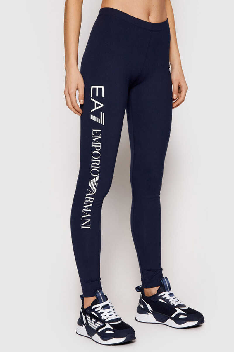 Emporio Armani Kadın Logolu Tayt - 1