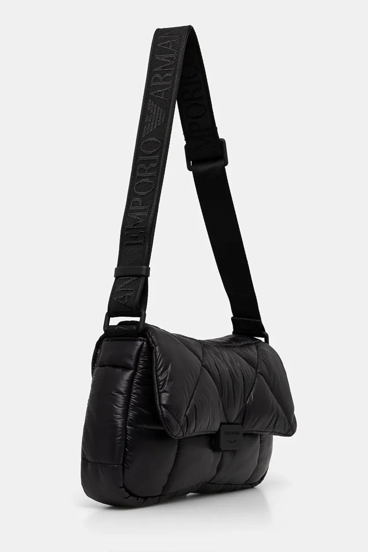 Emporio Armani Kapitone Desenli Ayarlanabilir Kol Çantası - 4