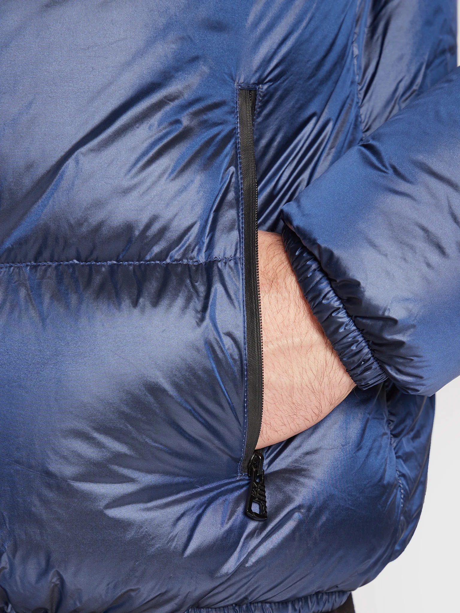 Emporio Armani Kaz Tüyü Erkek Şişme Mont - 5