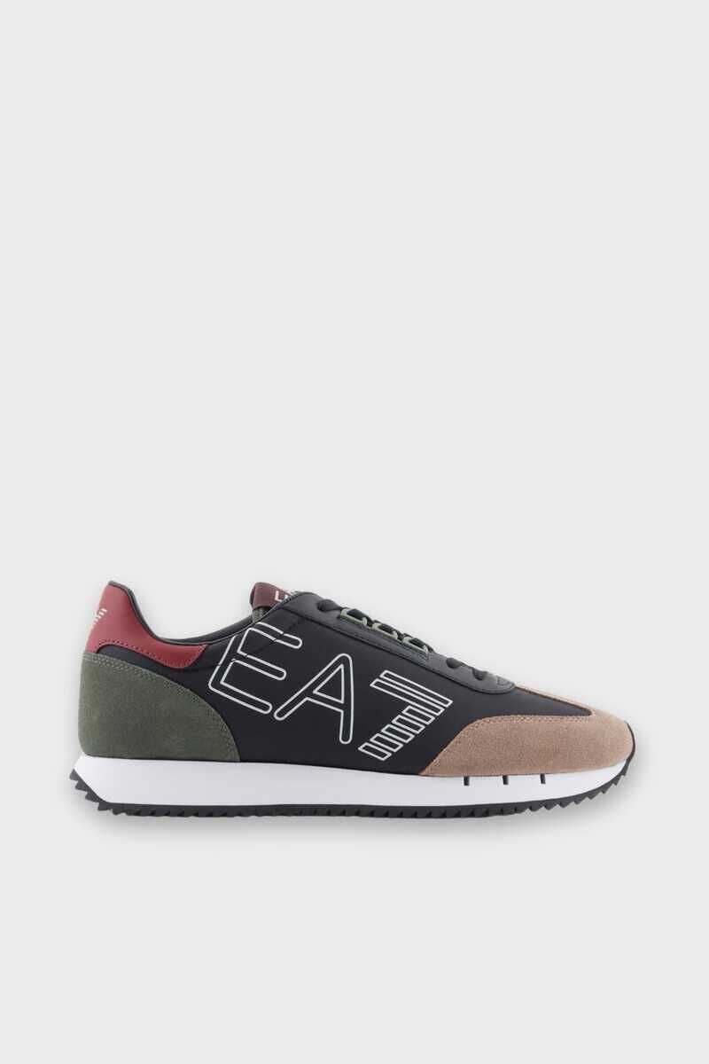 Emporio Armani Logolu Erkek Sneaker - 2