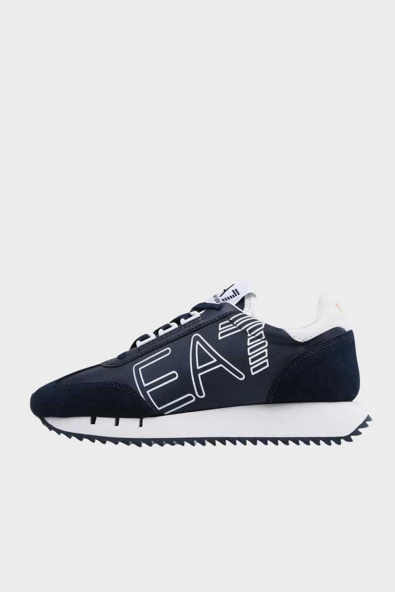 Emporio Armani Logolu Erkek Sneaker - 8