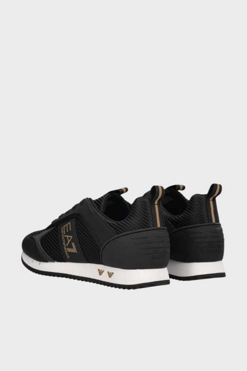 Emporio Armani Unisex Bağcıklı Sneaker - 4