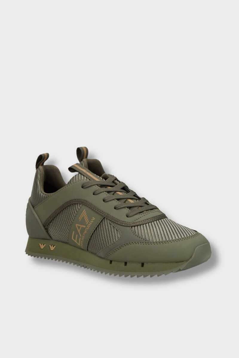 Emporio Armani Unisex Bağcıklı Sneaker - 1