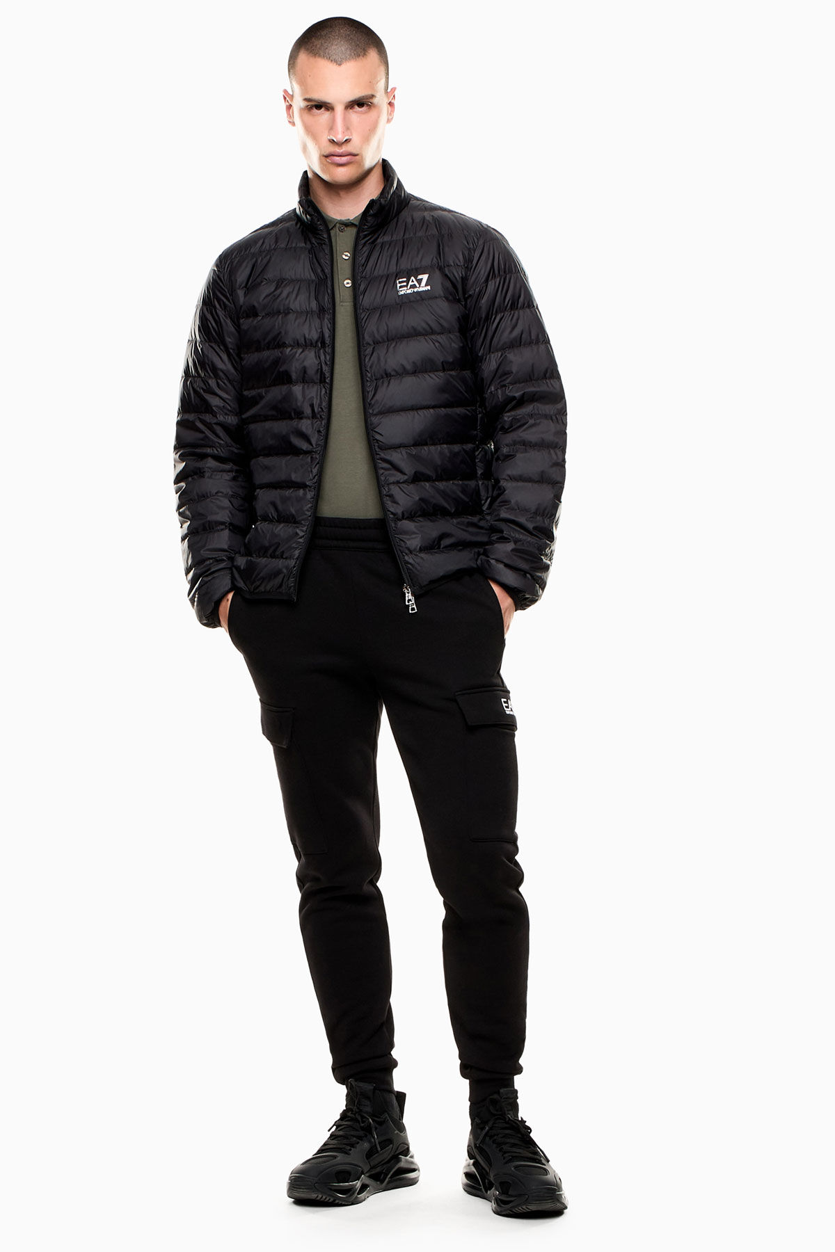 Emporio Armani Unisex İnce Mont - 3