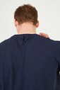Erkek Bisiklet Yaka Kısa Kollu T-Shirt - Thumbnail