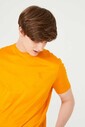 Erkek Bisiklet Yaka Kısa Kollu T-Shirt - Thumbnail