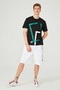 Erkek Bisiklet Yaka T-Shirt - Thumbnail