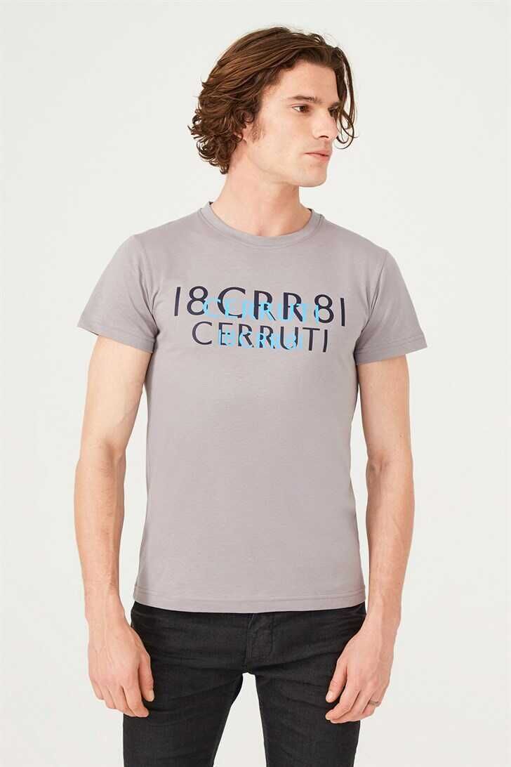 Erkek Bisiklet Yaka T-Shirt - 1