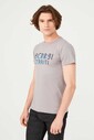 Erkek Bisiklet Yaka T-Shirt - Thumbnail
