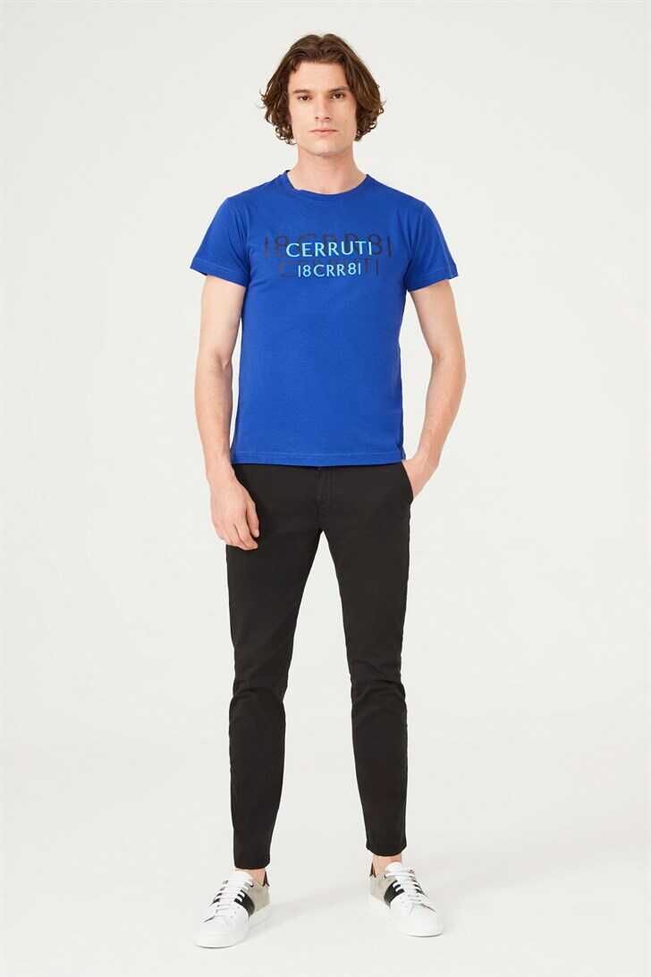 Erkek Bisiklet Yaka T-Shirt - 4