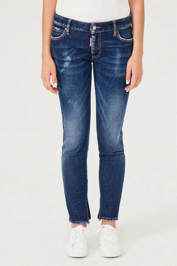Geniş Paça Kadın Jeans - 2