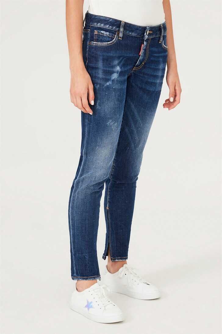 Geniş Paça Kadın Jeans - 3