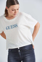 Guess Bisiklet Yaka Kadın T-Shirt - Thumbnail