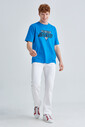 Guess Erkek Oversize Bisiklet Yaka T-Shirt - Thumbnail