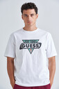 Guess Erkek Oversize Bisiklet Yaka T-Shirt - Thumbnail