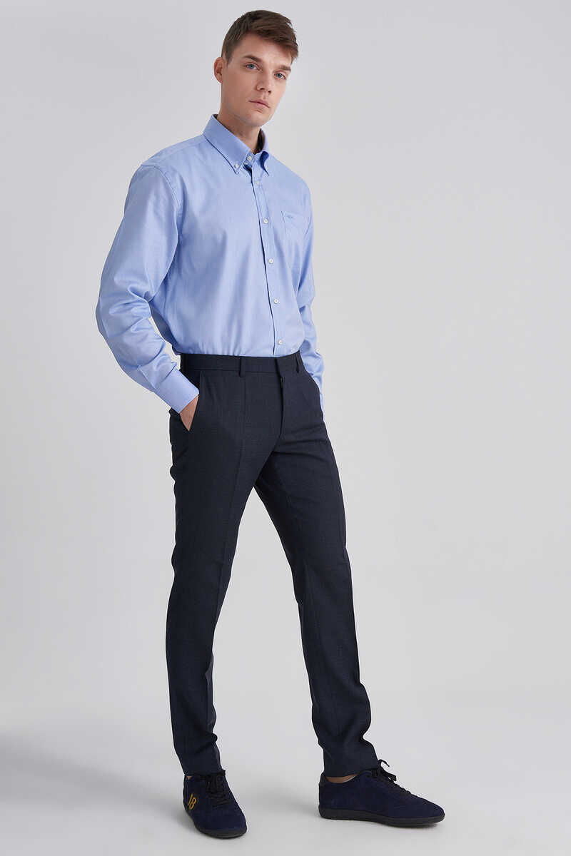 Hugo Boss Erkek Slim Fit Yün Pantolon - 2