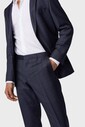Hugo Boss Erkek Slimfit Kareli Yün Pantolon - Thumbnail
