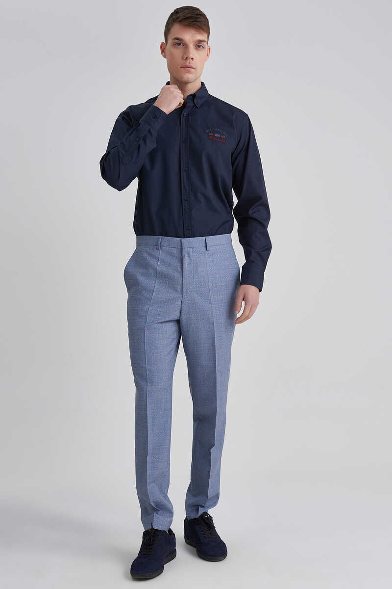 Hugo Boss Erkek Yün Pantolon - 1
