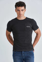 Jeckerson Bisiklet Yaka Erkek Cepli T-Shirt - Thumbnail
