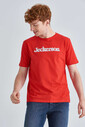 Jeckerson Bisiklet Yaka Erkek Kısa Kollu T-Shirt - Thumbnail