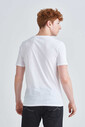 Jeckerson Erkek Logolu Bisiklet Yaka T-Shirt - Thumbnail