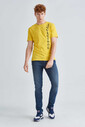 Jeckerson Logolu Bisiklet Yaka Erkek T-Shirt - Thumbnail