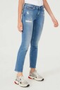 Kadın Bilek Boy Jeans - Thumbnail