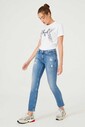 Kadın Bilek Boy Jeans - Thumbnail