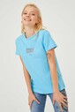 Kadın Bisklet Yaka T-Shirt - Thumbnail