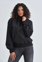 Karl Lagerfeld Kadın Denim Sweatshirt - Thumbnail