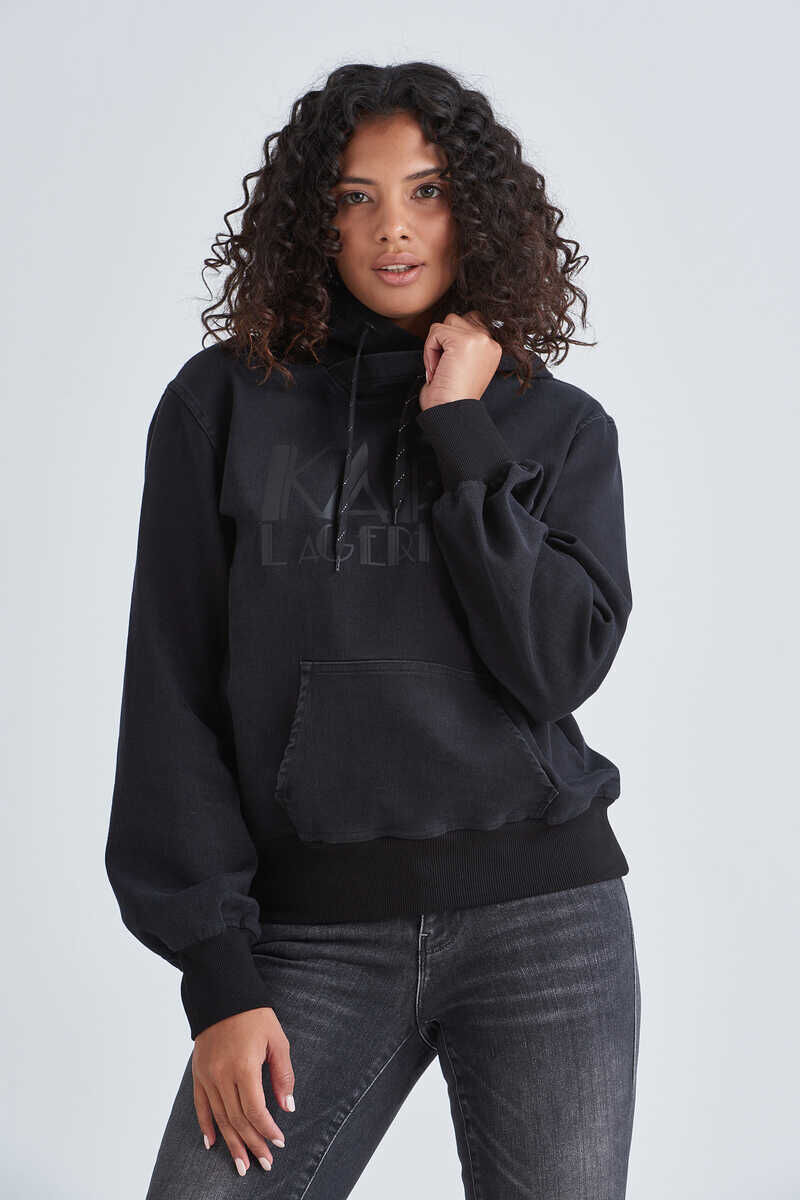 Karl Lagerfeld Kadın Denim Sweatshirt - 1