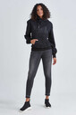 Karl Lagerfeld Kadın Denim Sweatshirt - Thumbnail
