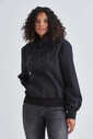 Karl Lagerfeld Kadın Denim Sweatshirt - Thumbnail