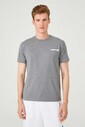 Les Hommes Urban Yazılı Erkek T-Shirt - Thumbnail