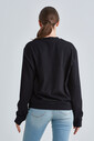 Love Moschino Baskılı Kadın Sweatshirt - Thumbnail