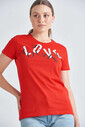 Love Moschino Bisiklet Yaka Kadın T-Shirt - Thumbnail