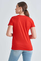 Love Moschino Bisiklet Yaka Kadın T-Shirt - Thumbnail