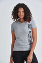 Love Moschino Bisiklet Yaka Logolu Kadın T-Shirt - Thumbnail