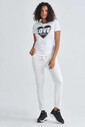 Love Moschino Kadın Bisiklet Yaka T-Shirt - Thumbnail