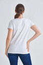 Love Moschino Kadın Bisiklet Yaka T-Shirt - Thumbnail
