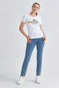 Love Moschino Kadın Bisiklet Yaka T-Shirt - Thumbnail
