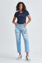 Love Moschino Kadın Boyfriend Jeans - Thumbnail