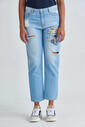 Love Moschino Kadın Boyfriend Jeans - Thumbnail