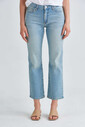 Love Moschino Kadın Crop Jeans - Thumbnail