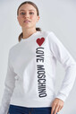 Love Moschino Kadın Logolu Sweatshirt - Thumbnail